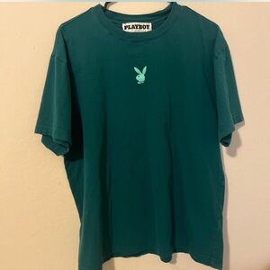 PLAYBOY by PacSun Green T-Shirt